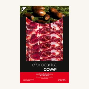 COVAP esenciaúnica acorn-fed 50% Ibérico ham (Jamón) Red label – from Cordoba, Andalusia, pre-sliced 120 gr