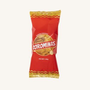 Corominas potato chips (patatas fritas), churrería style, from Barcelona, medium bag 180g