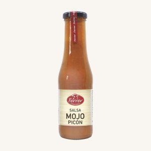 Ferrer Mojo Picón sauce (salsa), traditional of Canary Islands, bottle 295g