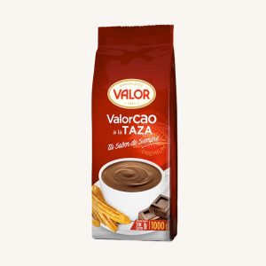 Valor Valorcao, hot chocolate a la taza in powder, 1kg