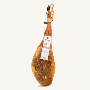 Altanza Jabugo Acorn-fed 100% Ibérico ham (Jamón de bellota), Pata Negra - Black label, from Jabugo, full-leg approx 8-8.5 kg